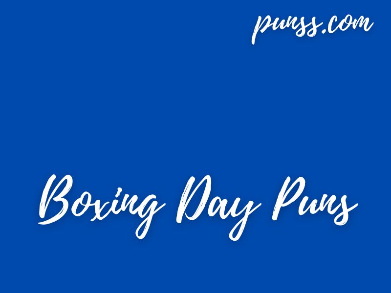 100 Funny Boxing Day Puns, Jokes, And OneLiners