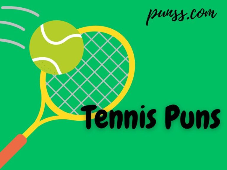 100+ Funny Tennis Puns, Jokes And One-Liners